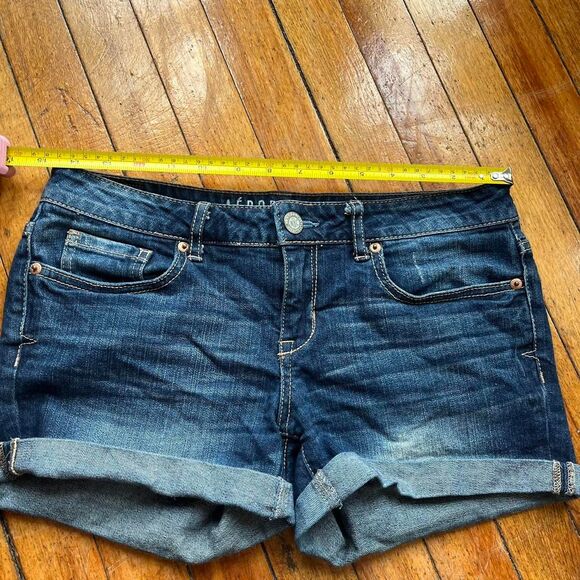 Aeropostale Jean Shorts Y2K Women's 29 Blue and Navy - Picture 5 of 7